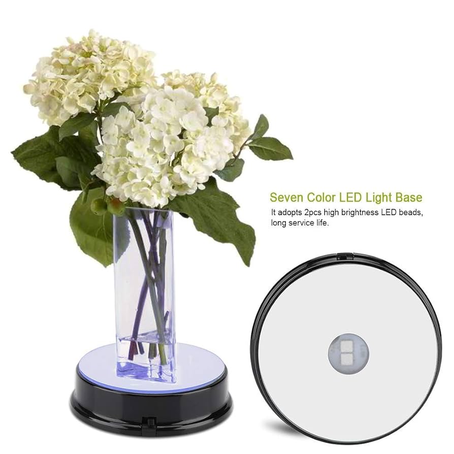 LEDスタンド Amazon.com: Pedestal Display With Light,Semme Display Base